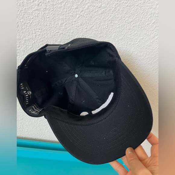 Captain Fin "I Should've Been a Surfer" Yupoong Black Adjustable Sample Surf Hat - Picture 6 of 9